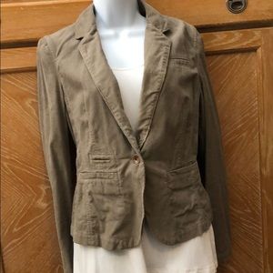Banana Republic Taupe Corduroy Jacket size M